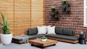 Custom garden design layout and landscape planning concept