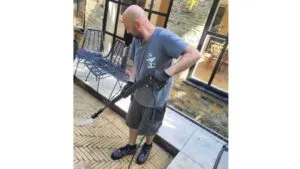 Professional driveway and patio pressure washing for garden maintenance