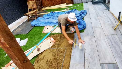 Marco from MF Greenscapes landscaping team