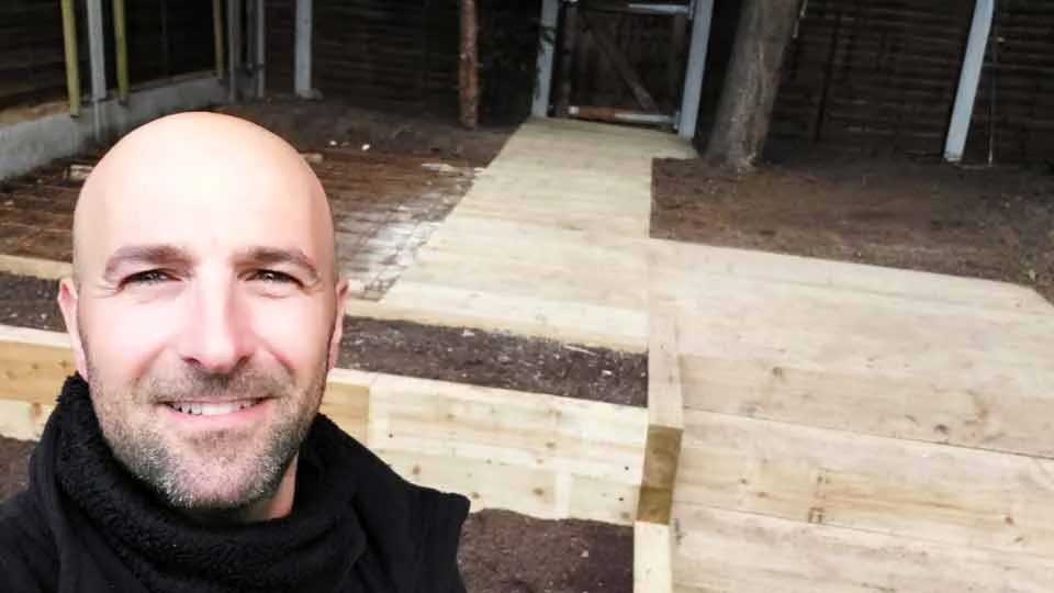 Marco from MF Greenscapes landscaping team