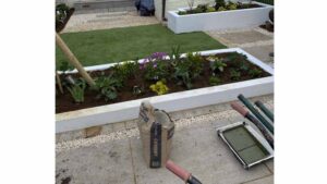 High-quality garden paving and driveway installation by local landscapers
