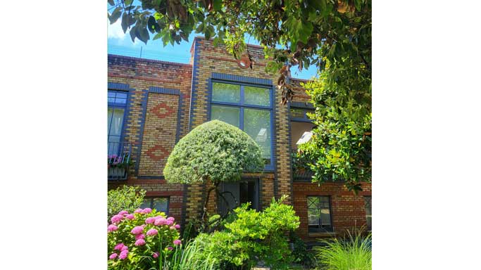 Soft landscaping with planting design and floral borders